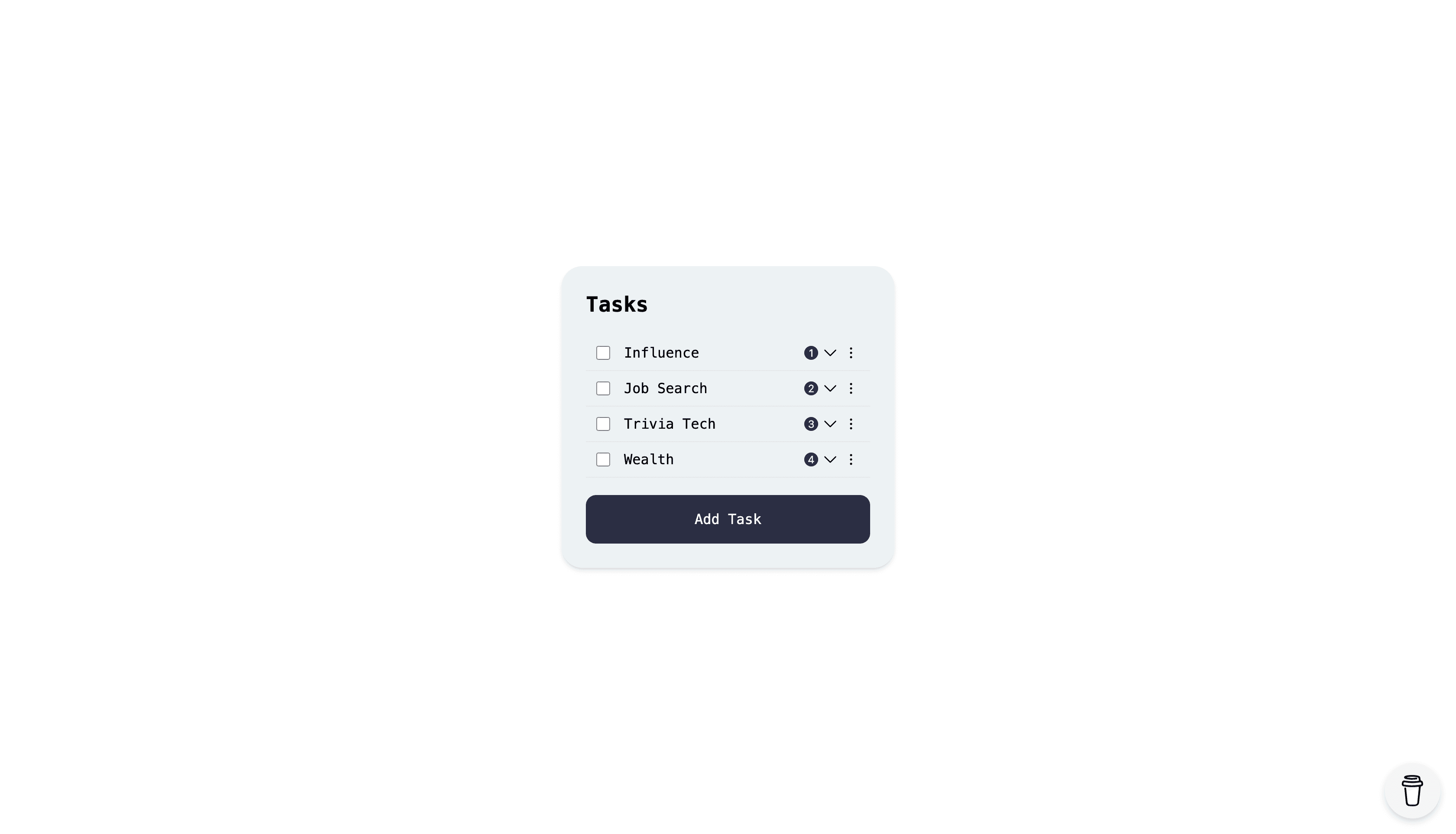 Task Master screenshot